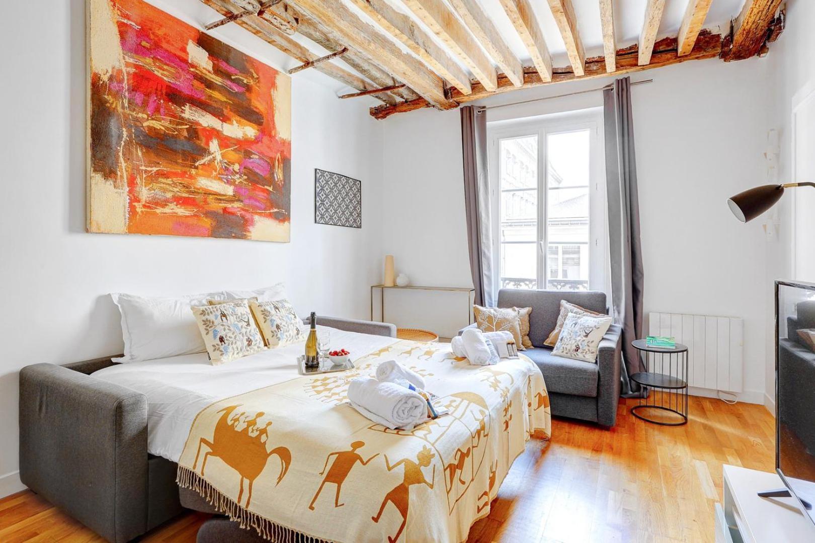 Bluestay 283 - Superbe Appartement Dans Le Marais Париж Экстерьер фото
