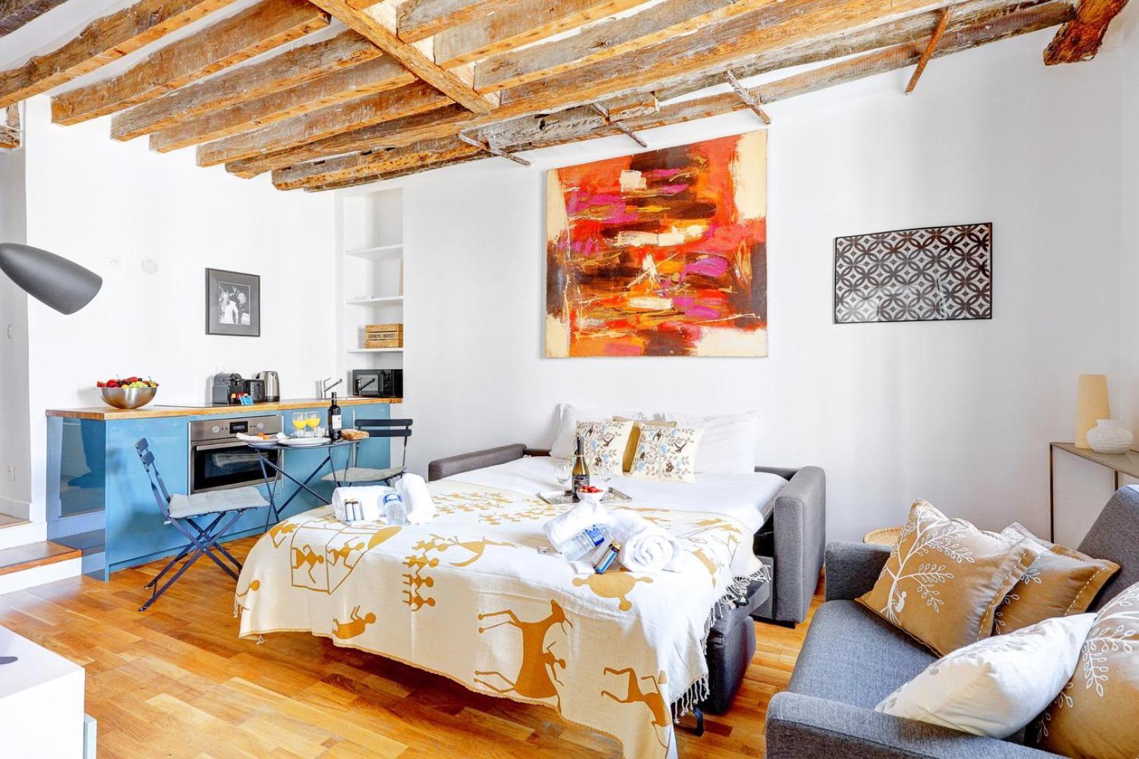 Bluestay 283 - Superbe Appartement Dans Le Marais Париж Экстерьер фото