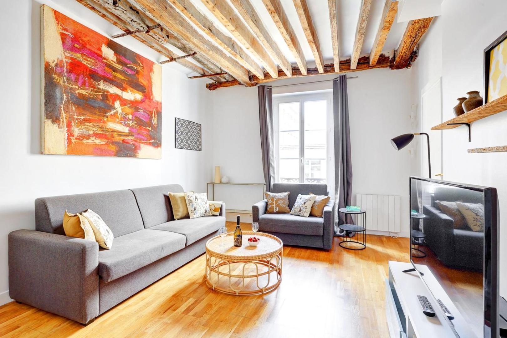 Bluestay 283 - Superbe Appartement Dans Le Marais Париж Экстерьер фото